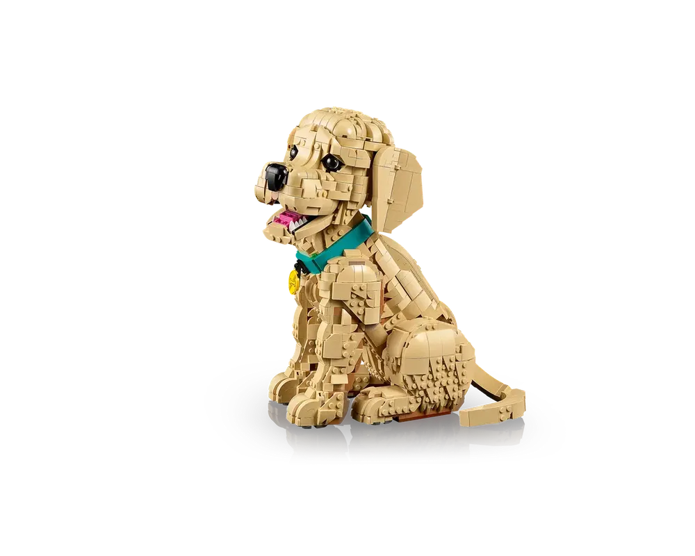 LEGO Set 11384-1 Golden Retriever Puppy (2026 Icons) | Rebrickable ...