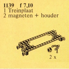 Motor-Mount Plate with Magnetic Couplers (set 1139-1)