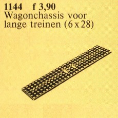 Train Baseplate (set 1144-1)