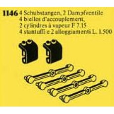 Pushrods, Cylinder Housings (set 1146-1)