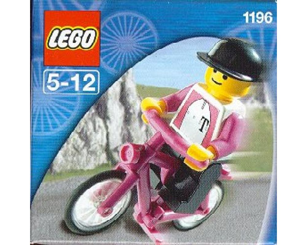 labyrint shampoo Nøjagtig LEGO Set 1196-1 Biker with Bicycle (2000 Sports) | Rebrickable - Build with  LEGO