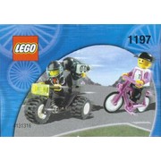 Telekom Race Cyclist and Television Motorbike