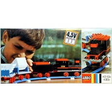 Complete Freight Train Set with Tipper Trucks (set 120-1)