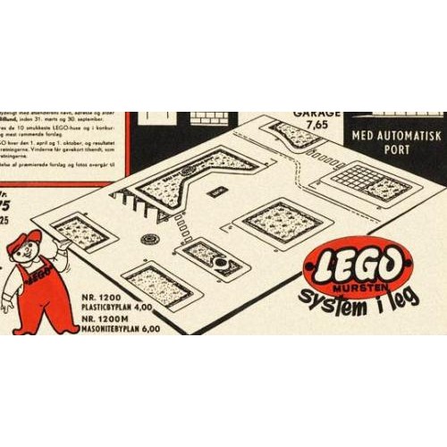 LEGO Town Plan Board, Large Plastic