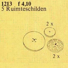 Space Radar Disks (set 1213-1)