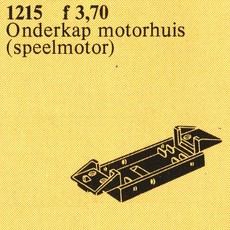 Train Motor 4.5V Type II Lower Housing (set 1215-1)