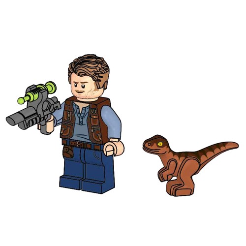 Owen with Baby Raptor