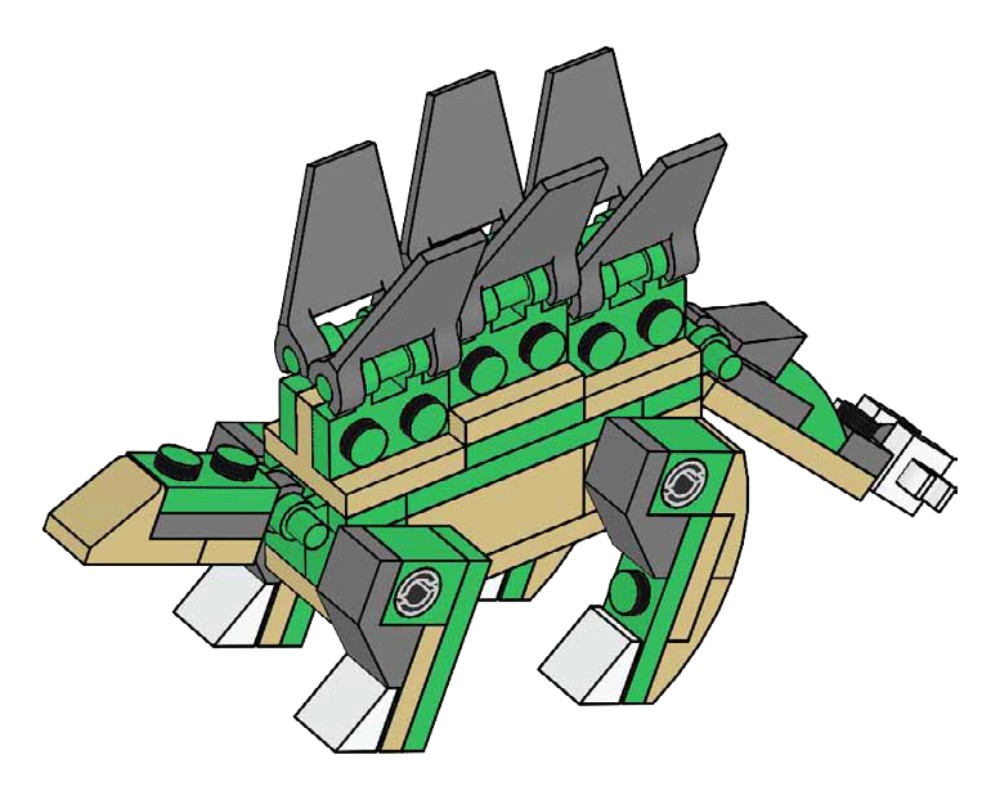 Lego stegosaurus online instructions