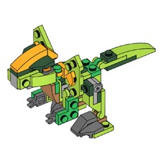 Dilophosaurus (set 122115-1)