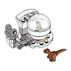 Raptor with Breeding Station (set 122219-1)
