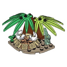 Raptor and Nest (set 122221-1)