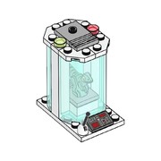 Baby Raptor with Incubator