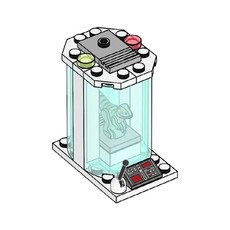 Baby Raptor with Incubator (set 122327-1)