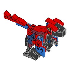 Pyroraptor (set 122329-1)