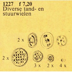 Gear Wheel Assortment (set 1227-1)