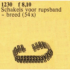 TECHNIC Bulldozer Chainlinks (set 1230-1)