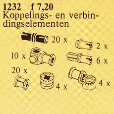 Toggle Joints & Connectors (set 1232-1)