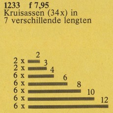 Axle Assortment (set 1233-1)