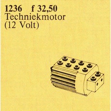 12V Technic Motor (set 1236-3)