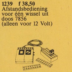 Remote Control for Electric Points (set 1239-2)