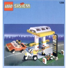 Shell Petrol Pump (set 1256-1)