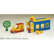 Taxi Station (set 128-1)
