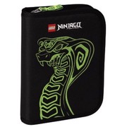 Ninjago Green Pencil Case with Pencils