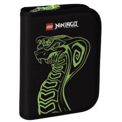 Ninjago Green Pencil Case with Pencils