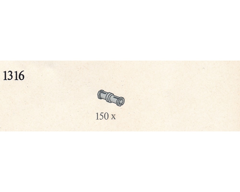 LEGO Set 1316-1 Connector Peg (1987 Educational and Dacta > Service ...