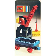 Port Crane and Flat Waggon (set 132-2)