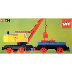 Mobile Crane and Wagon (set 134-1)