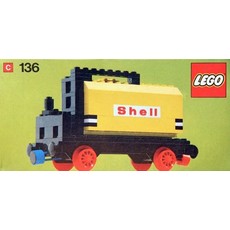 Tanker Wagon (Shell) (set 136-1)