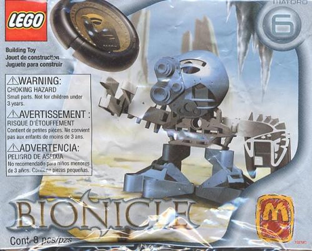 lego bionicle mcdonalds 2001