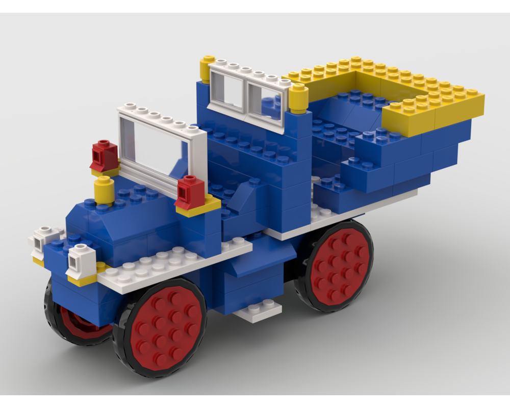 LEGO Set 1402c1 Vintage Car (1969 Universal Building Set > Basic Set