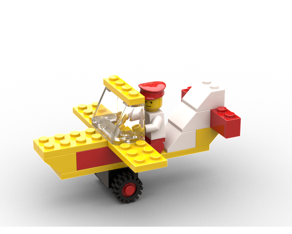 LEGO Set 1468-1-c2 Shell airplane (1987 Town > Classic Town ...