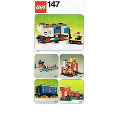 Refrigerated Car with Forklift (set 147-1)