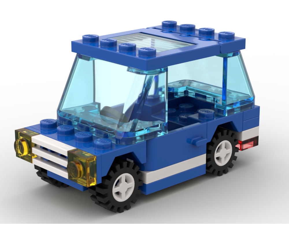 LEGO Set 1484-1-s1 Car (1987 Town > Classic Town) | Rebrickable - Build ...