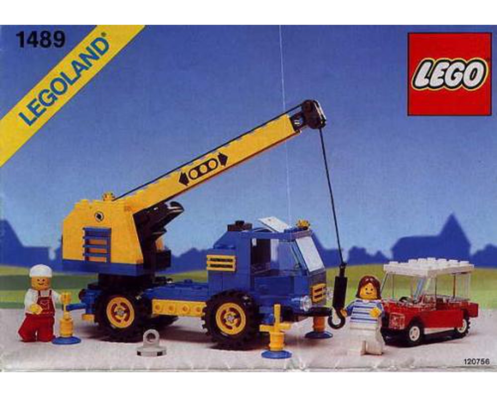 LEGO Set 1242-1 Crane Grab and Winch (1986 Service Packs)