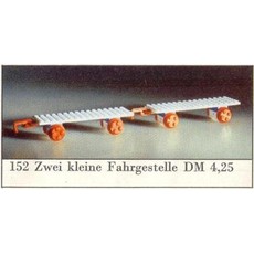 Two Train Wagons (set 152-1)