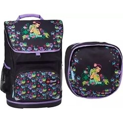 Jungle Friends Large Backpack with Gym Bag
