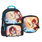 Legends of Chima Fire and Ice Backpack with Gym Bag