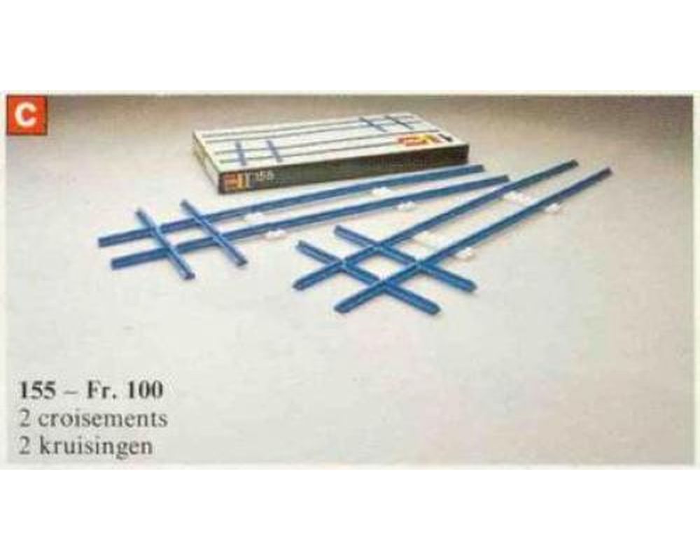 fritaget trend Masaccio LEGO Set 155-1 2 Cross Rails, 8 Straight Tracks, 4 Base Plates (1967 Train  > 4.5V) | Rebrickable - Build with LEGO