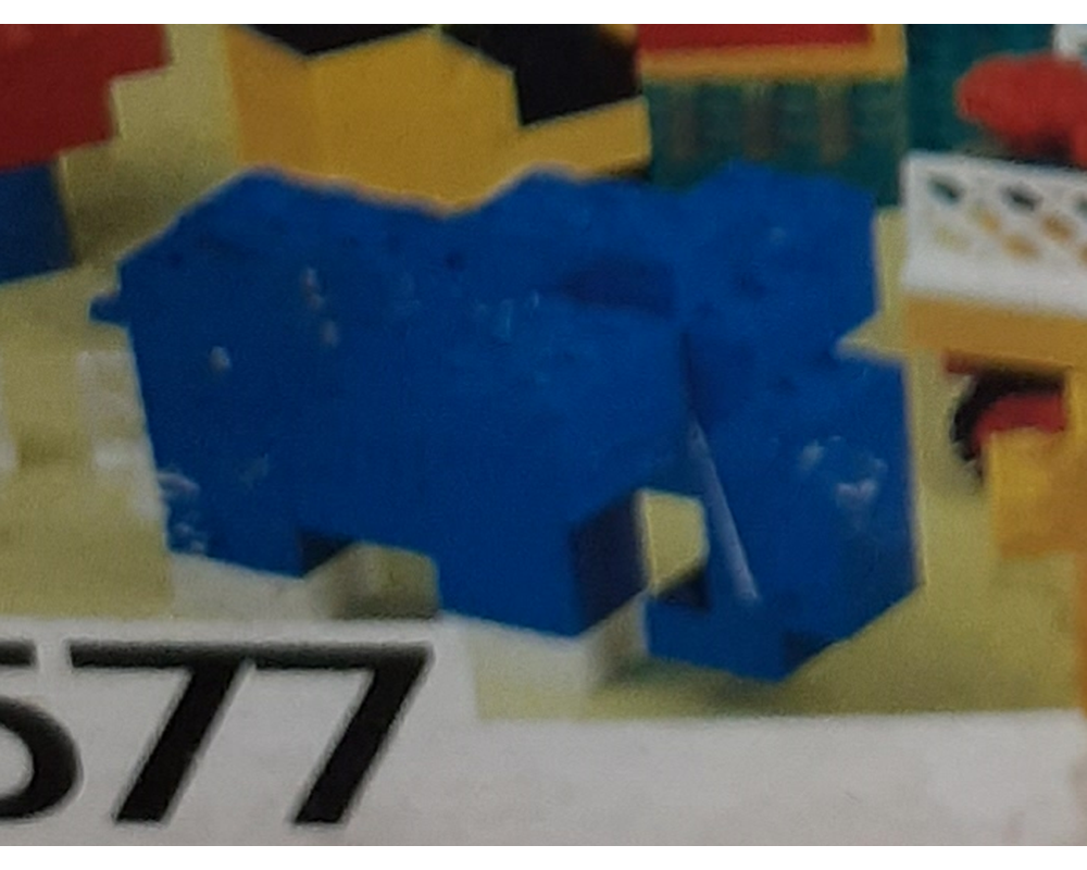 LEGO Set 1577-1-c3 Elephant (1988 Universal Building Set > Basic ...