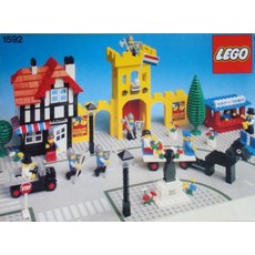Town Square - Castle Scene (Dutch Version) (set 1592-2)
