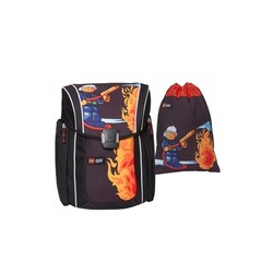 City Fire Backpack with Gym Bag