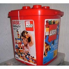 Basic Building Set in Bucket (set 1663-1)