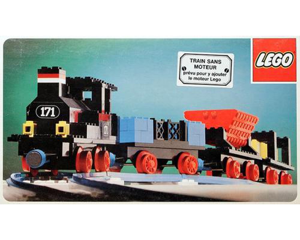 LEGO MOC Diesel Locomotive with Lights set 88005 modeled on Train