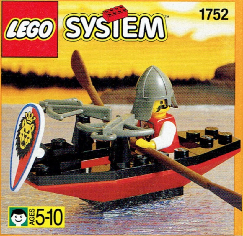 lego knights boat