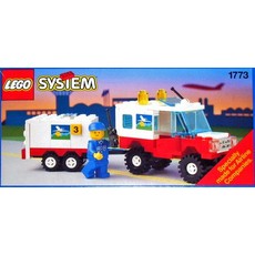 Airline Maintenance Vehicle with Trailer (set 1773-1)