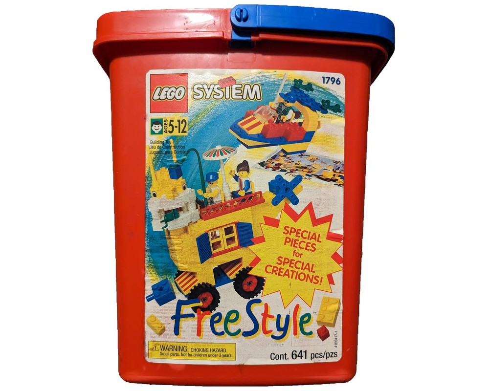 LEGO Set 1796-1 Freestyle Large Monster Bucket (1996 Freestyle